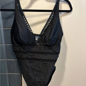Swimsuits For All Black One Piece